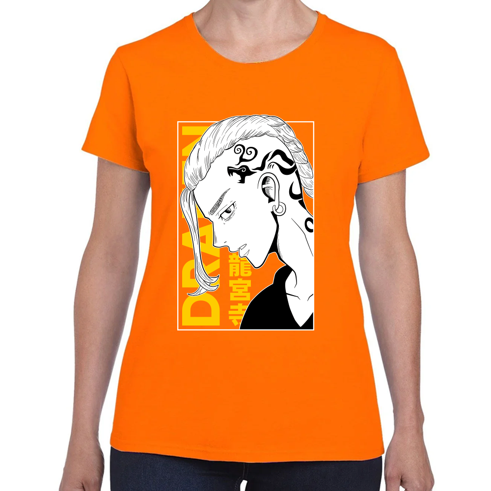 Playera Draken Tokyo Revengers Algodón Premium #0001672