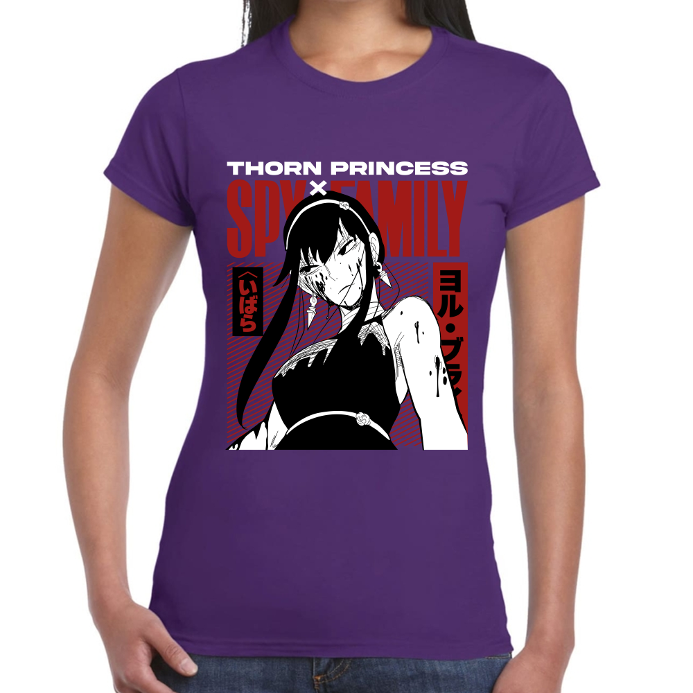 Playera Yor Thorn Princess Spy x Family Algodón Premium #0001673