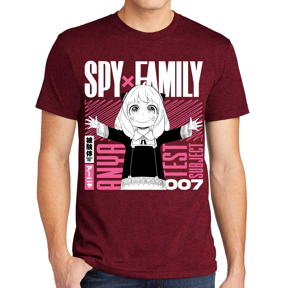 Playera Anya Test Subject Spy x Family Algodón Premium #0001674