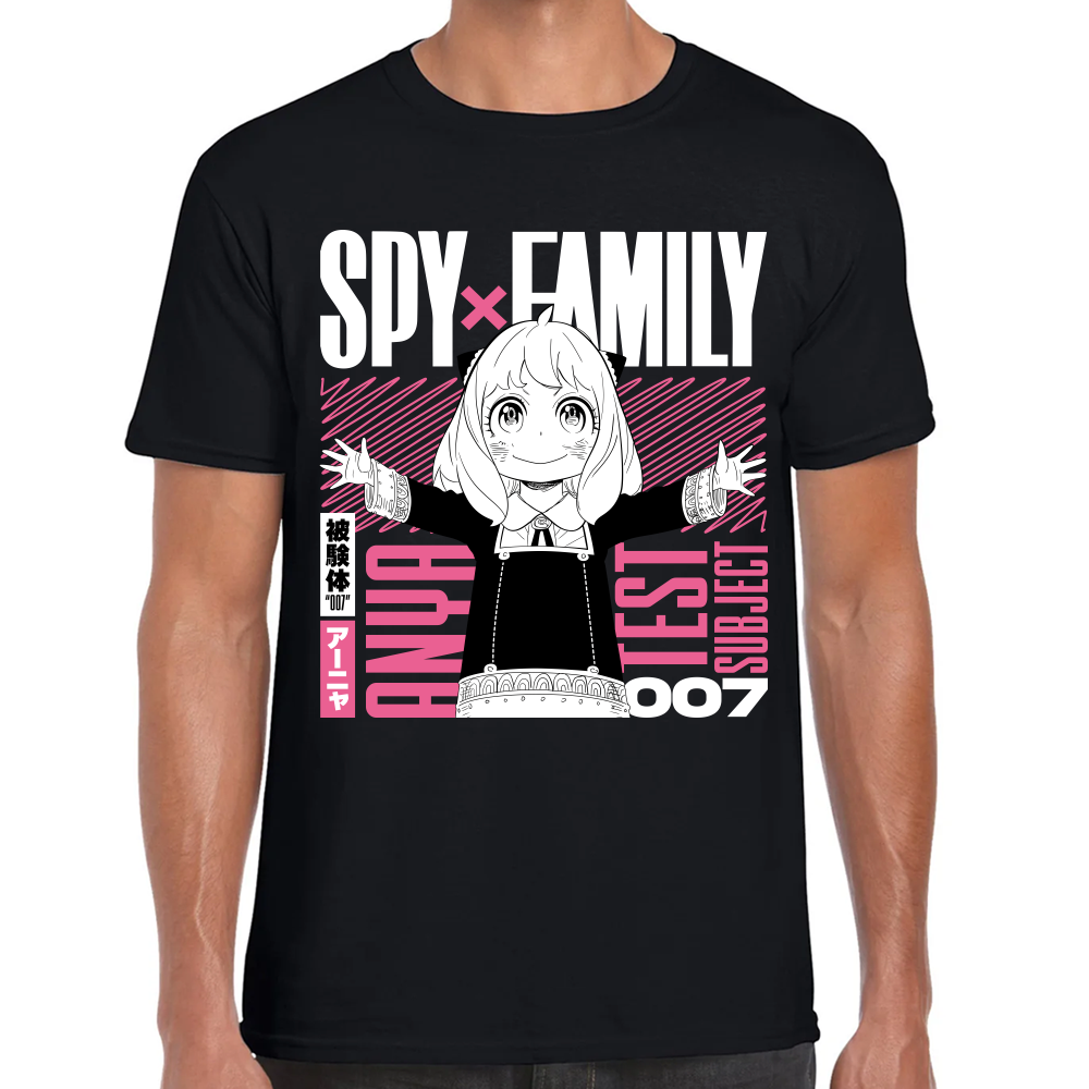 Playera Anya Test Subject Spy x Family Algodón Premium #0001674 Imagen principal del producto