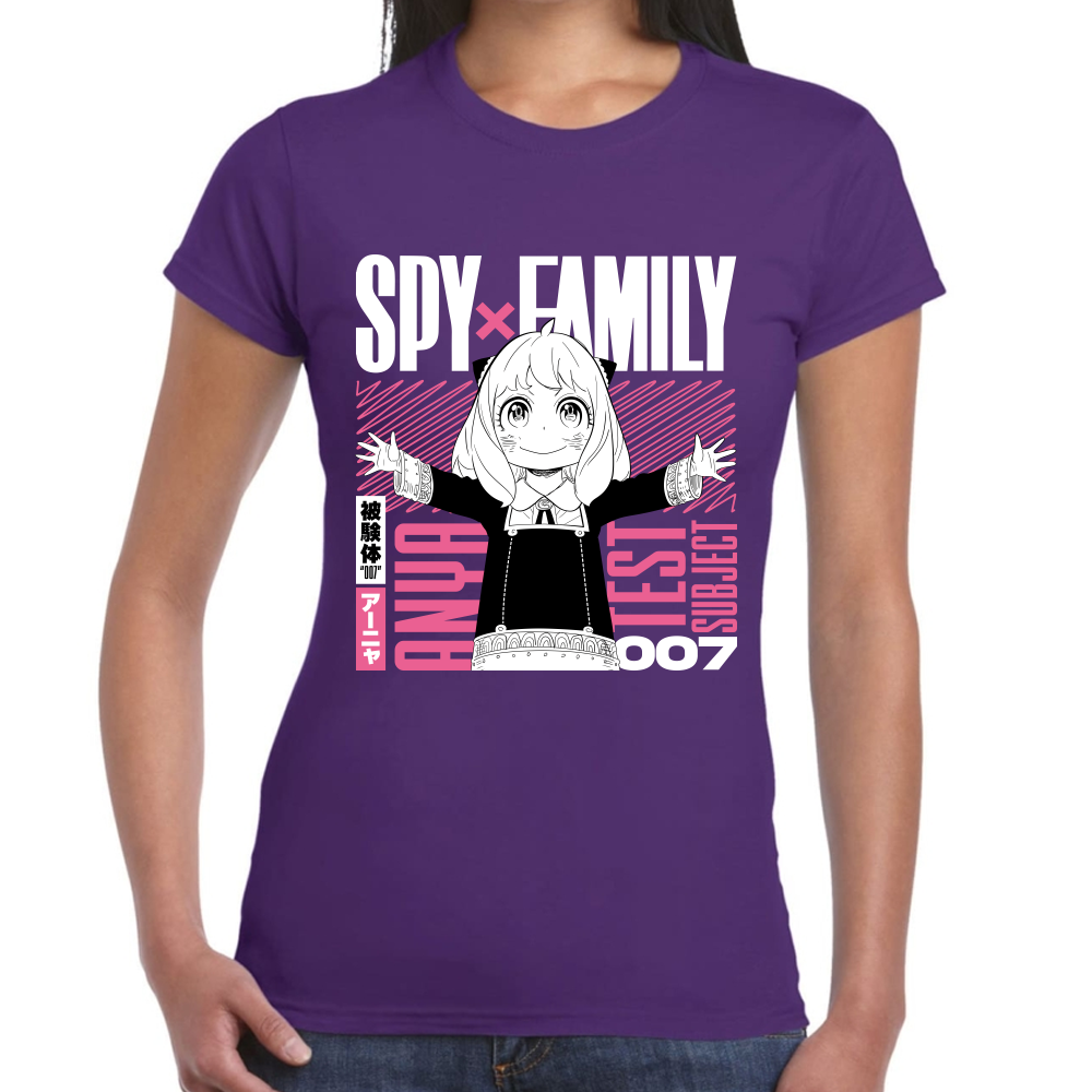 Playera Anya Test Subject Spy x Family Algodón Premium #0001674