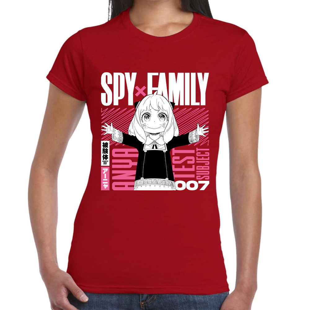 Playera Anya Test Subject Spy x Family Algodón Premium #0001674