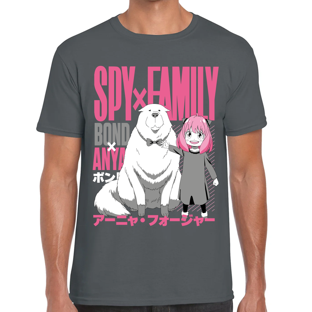Playera Anya & Bond Spy x Family Algodón Premium #0001675