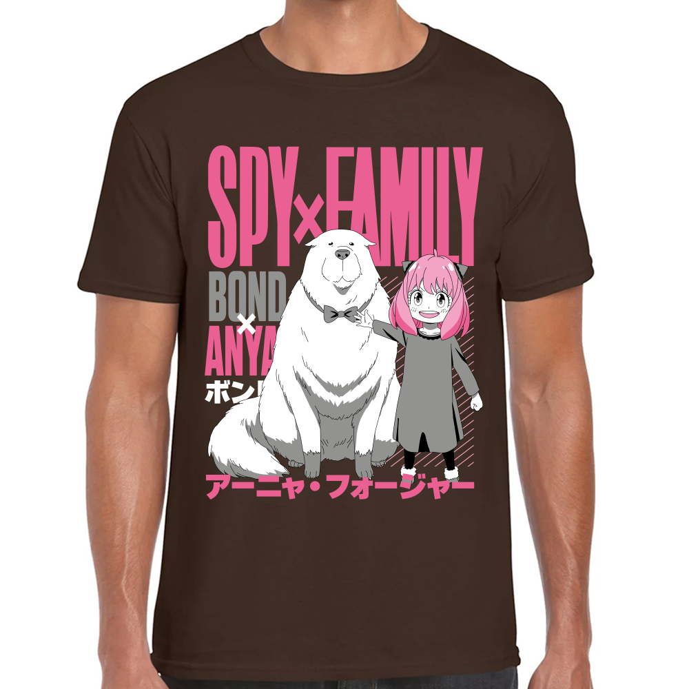 Playera Anya & Bond Spy x Family Algodón Premium #0001675