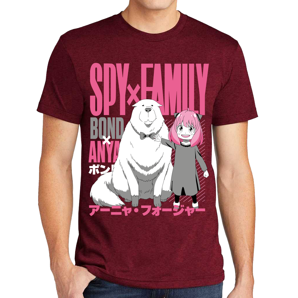 Playera Anya & Bond Spy x Family Algodón Premium #0001675