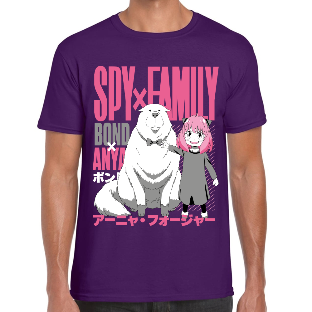 Playera Anya & Bond Spy x Family Algodón Premium #0001675