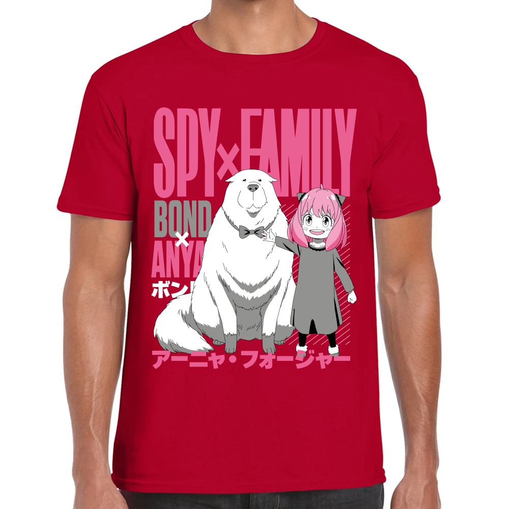 Playera Anya & Bond Spy x Family Algodón Premium #0001675