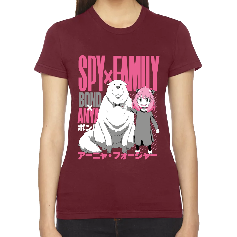 Playera Anya & Bond Spy x Family Algodón Premium #0001675