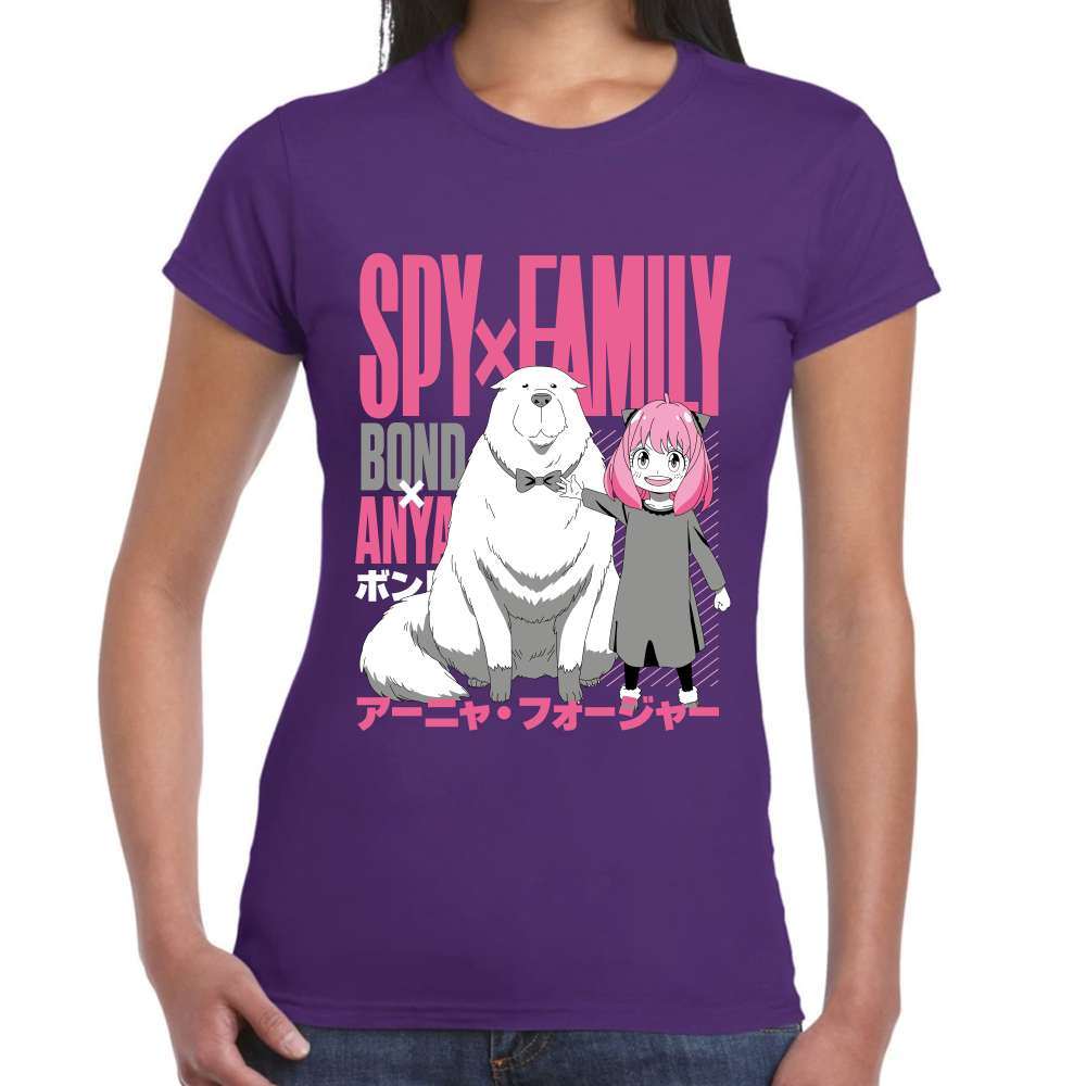Playera Anya & Bond Spy x Family Algodón Premium #0001675
