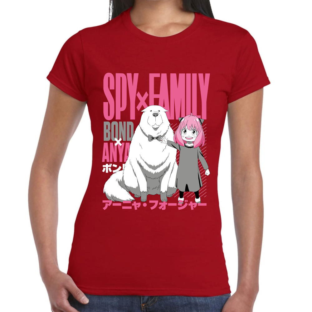 Playera Anya & Bond Spy x Family Algodón Premium #0001675