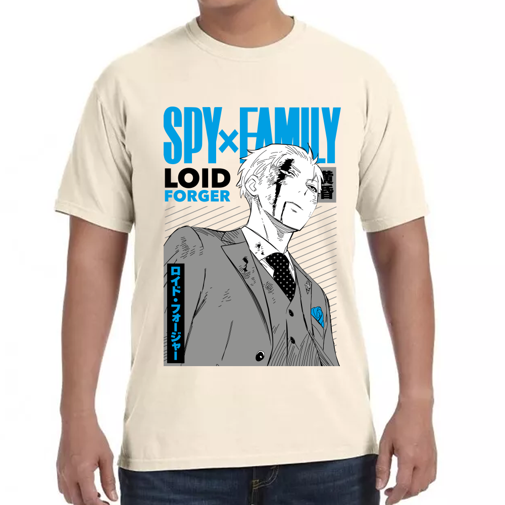 Playera Loid Forger Spy x Family Algodón Premium #0001679