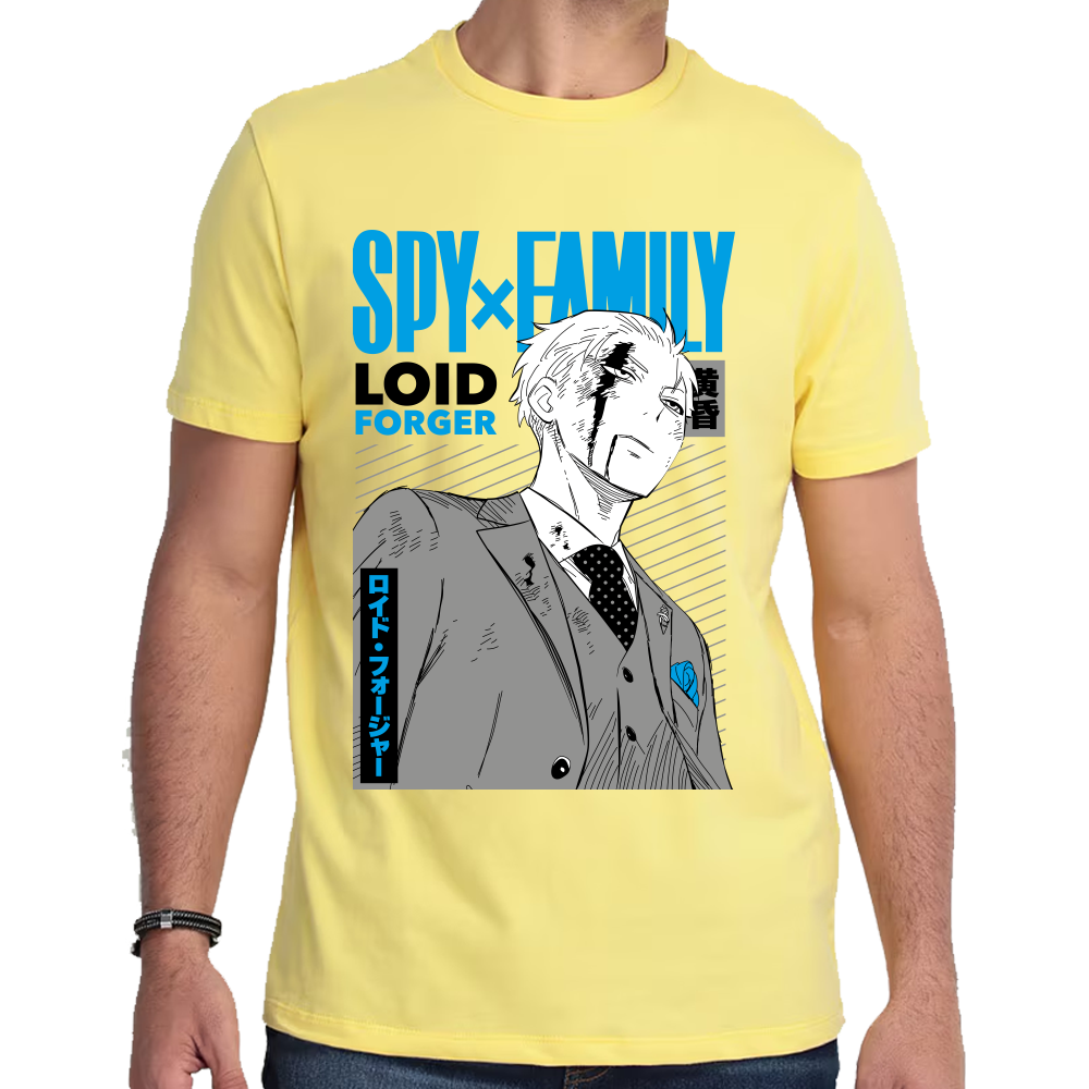 Playera Loid Forger Spy x Family Algodón Premium #0001679