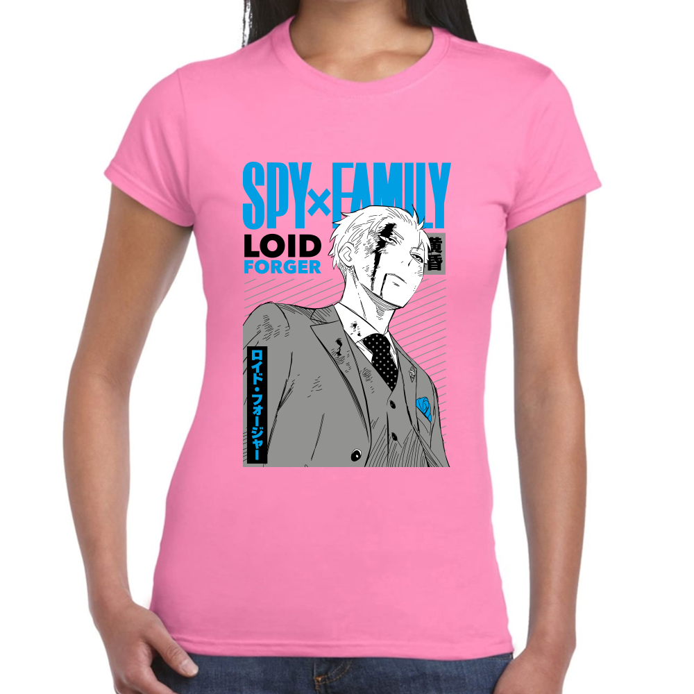 Playera Loid Forger Spy x Family Algodón Premium #0001679