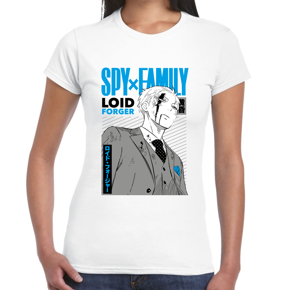 Playera Loid Forger Spy x Family Algodón Premium #0001679