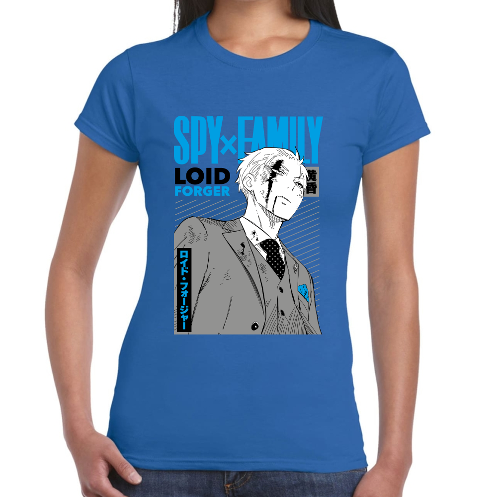 Playera Loid Forger Spy x Family Algodón Premium #0001679