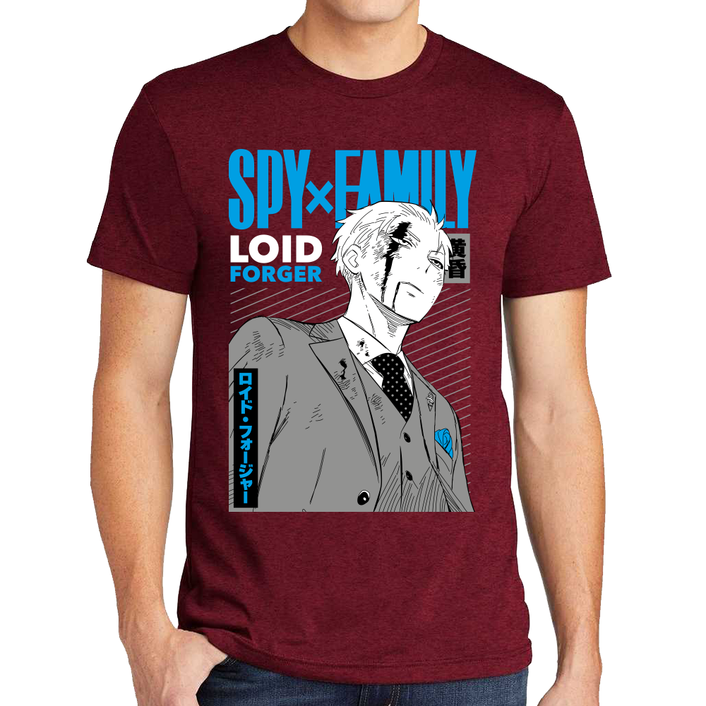 Playera Loid Forger Spy x Family Algodón Premium #0001679