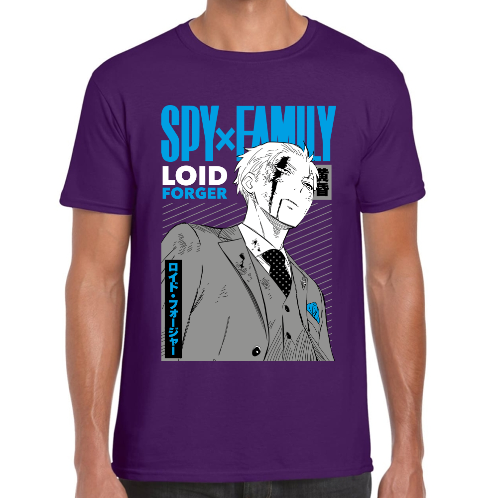 Playera Loid Forger Spy x Family Algodón Premium #0001679
