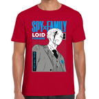 Playera Loid Forger Spy x Family Algodón Premium #0001679