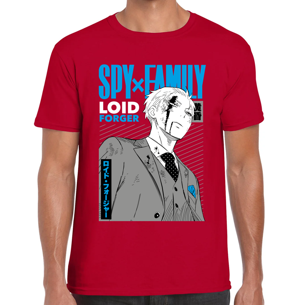 Playera Loid Forger Spy x Family Algodón Premium #0001679