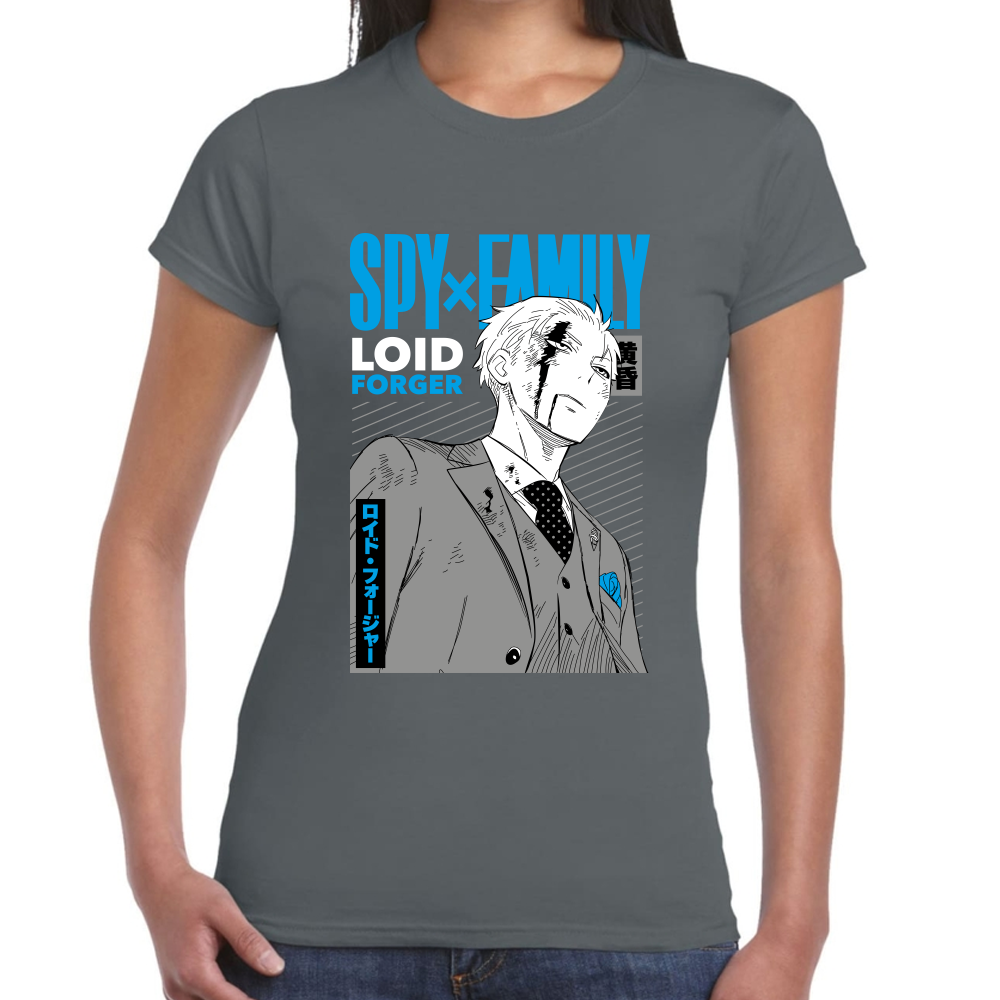 Playera Loid Forger Spy x Family Algodón Premium #0001679