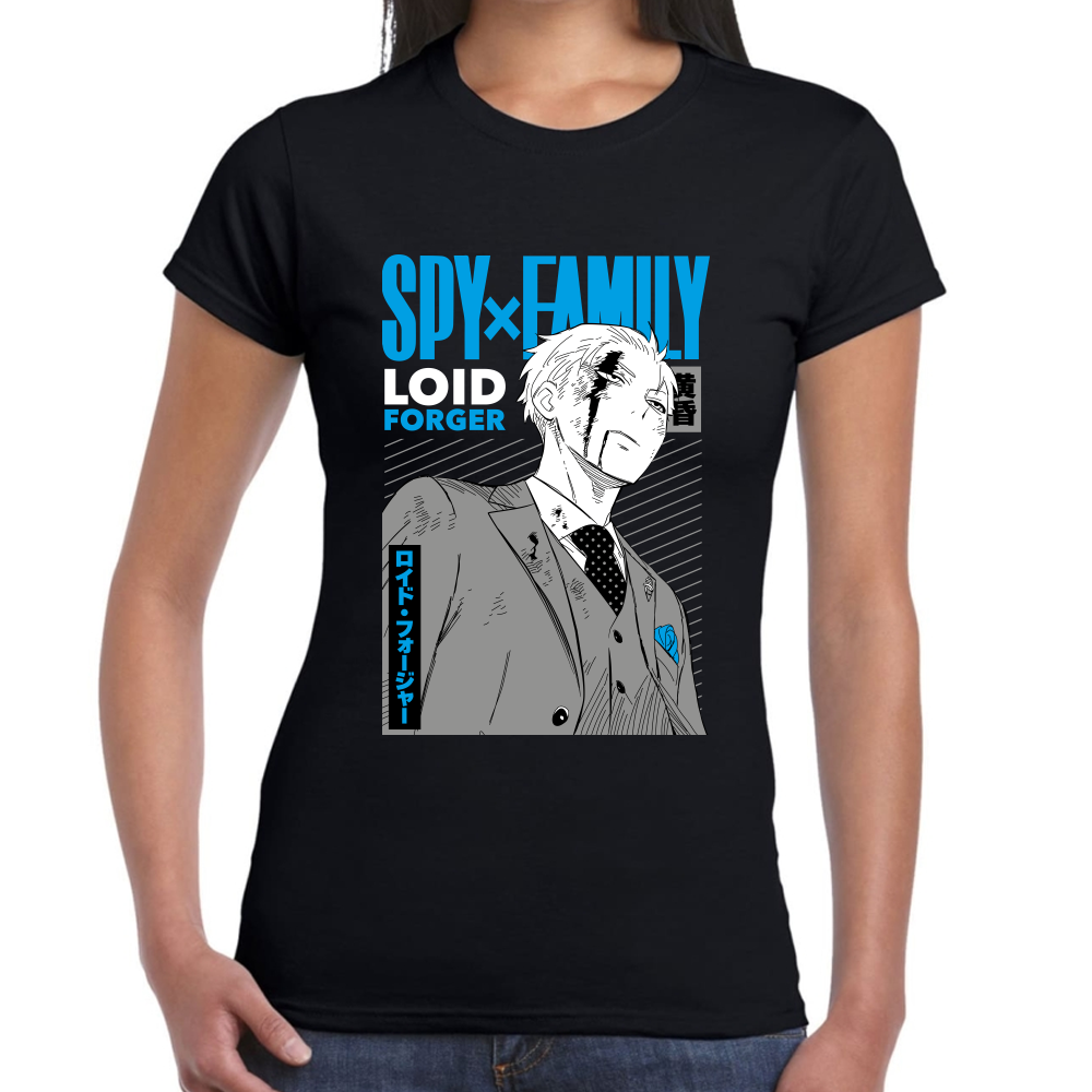 Playera Loid Forger Spy x Family Algodón Premium #0001679