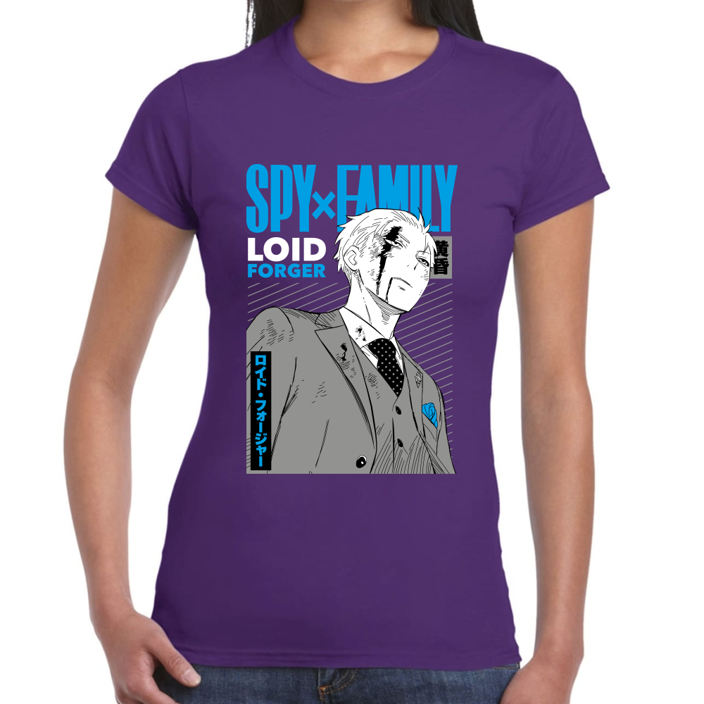 Playera Loid Forger Spy x Family Algodón Premium #0001679