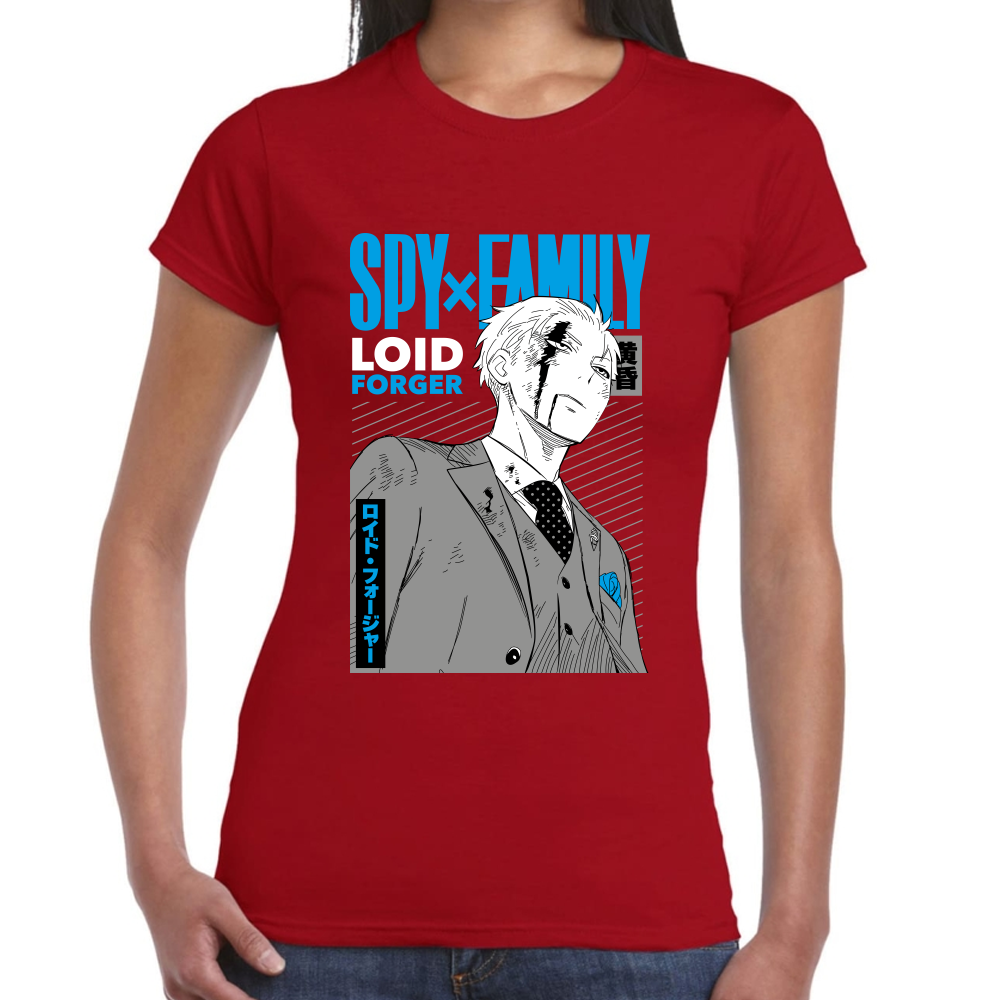 Playera Loid Forger Spy x Family Algodón Premium #0001679