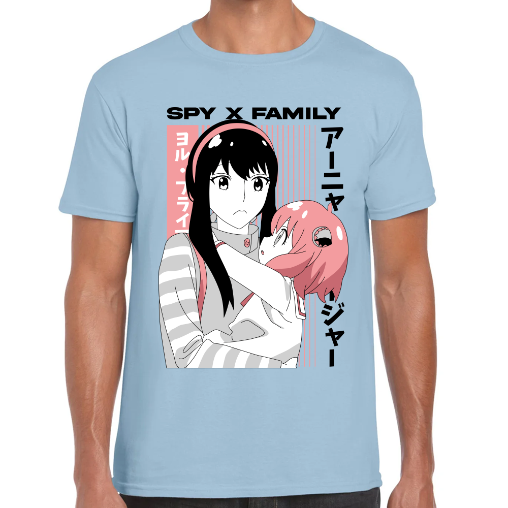 Playera Yor & Anya Spy x Family Algodón Premium #0001681