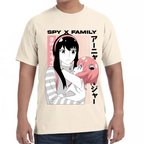 Playera Yor & Anya Spy x Family Algodón Premium #0001681