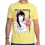Playera Yor & Anya Spy x Family Algodón Premium #0001681