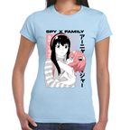 Playera Yor & Anya Spy x Family Algodón Premium #0001681