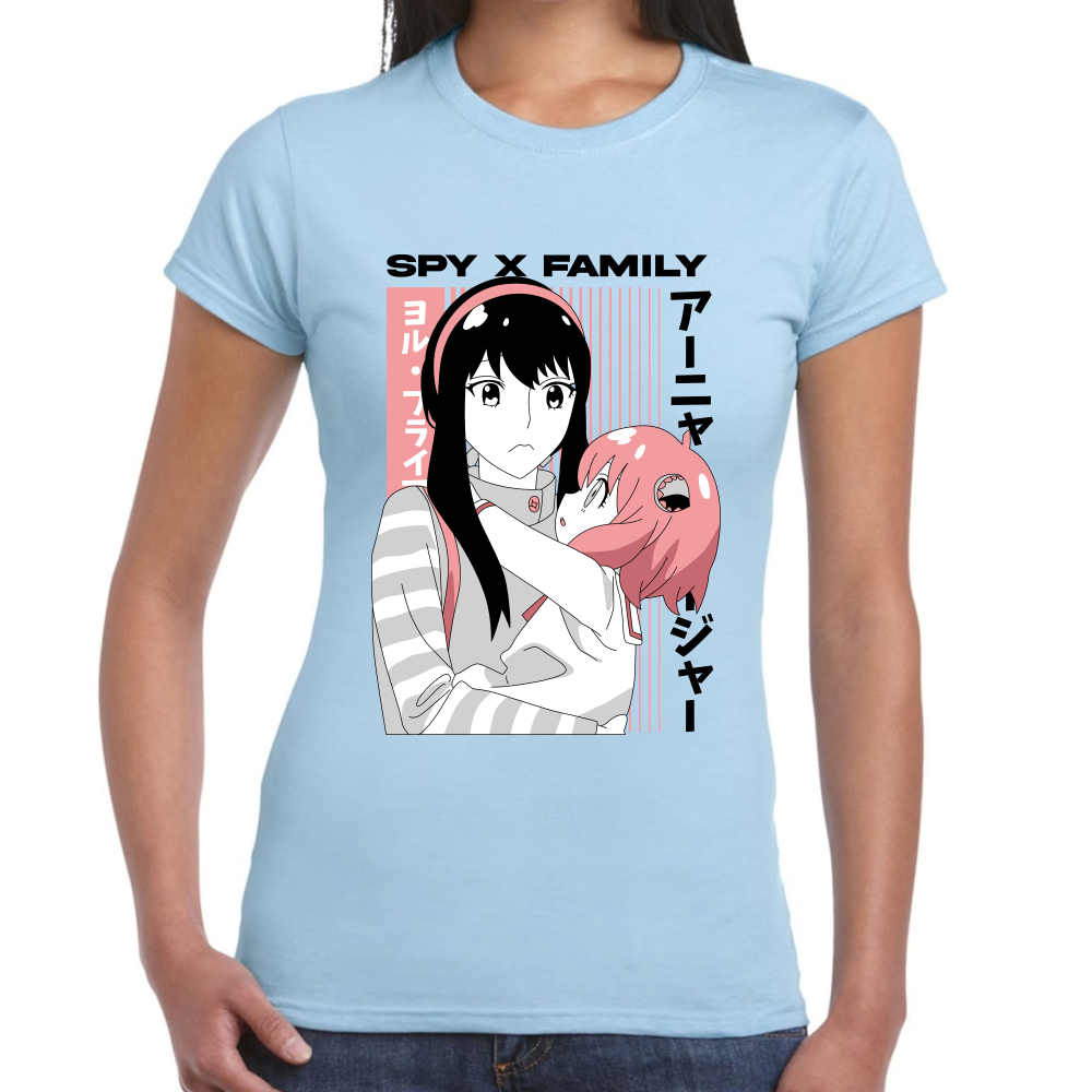 Playera Yor & Anya Spy x Family Algodón Premium #0001681