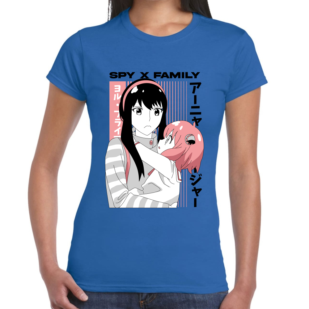 Playera Yor & Anya Spy x Family Algodón Premium #0001681