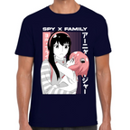 Playera Yor & Anya Spy x Family Algodón Premium #0001681