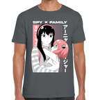 Playera Yor & Anya Spy x Family Algodón Premium #0001681