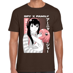 Playera Yor & Anya Spy x Family Algodón Premium #0001681