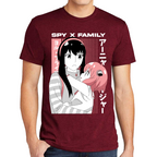 Playera Yor & Anya Spy x Family Algodón Premium #0001681