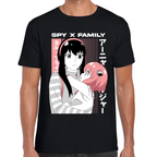 Playera Yor & Anya Spy x Family Algodón Premium #0001681