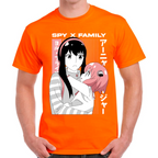Playera Yor & Anya Spy x Family Algodón Premium #0001681