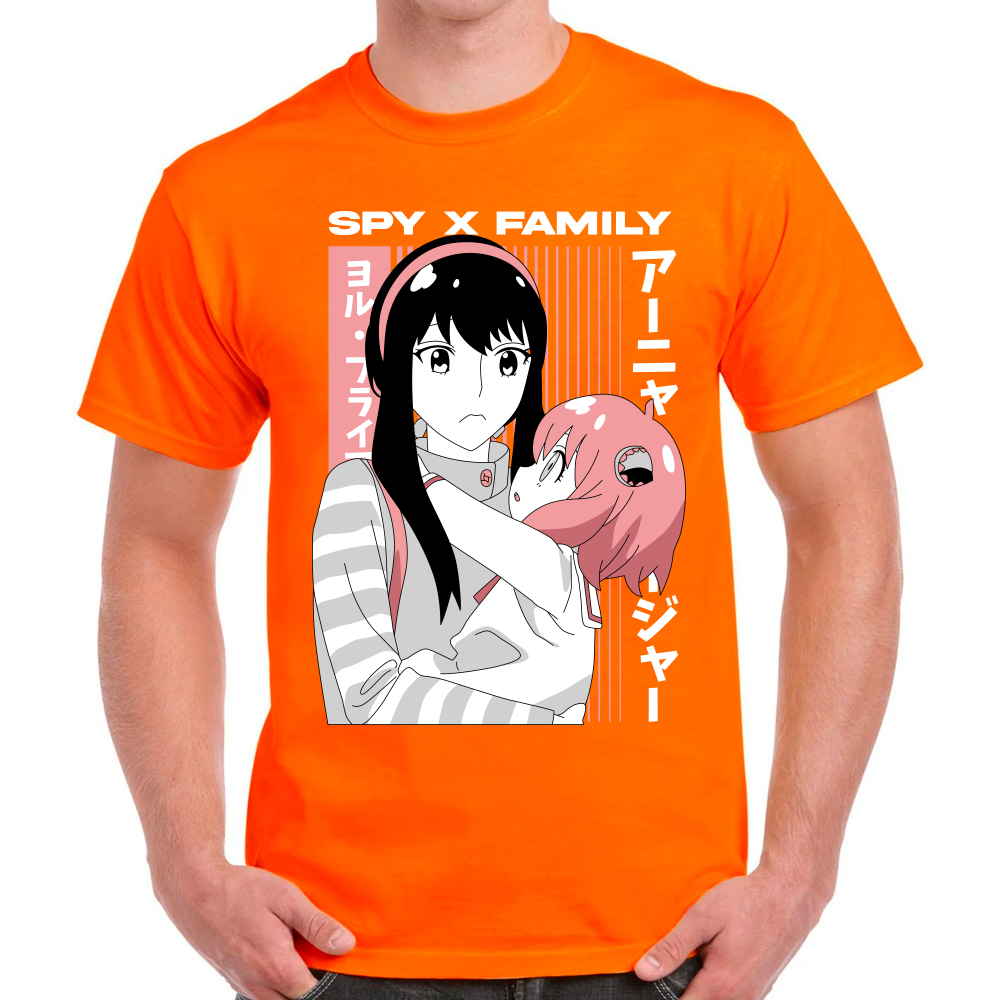 Playera Yor & Anya Spy x Family Algodón Premium #0001681