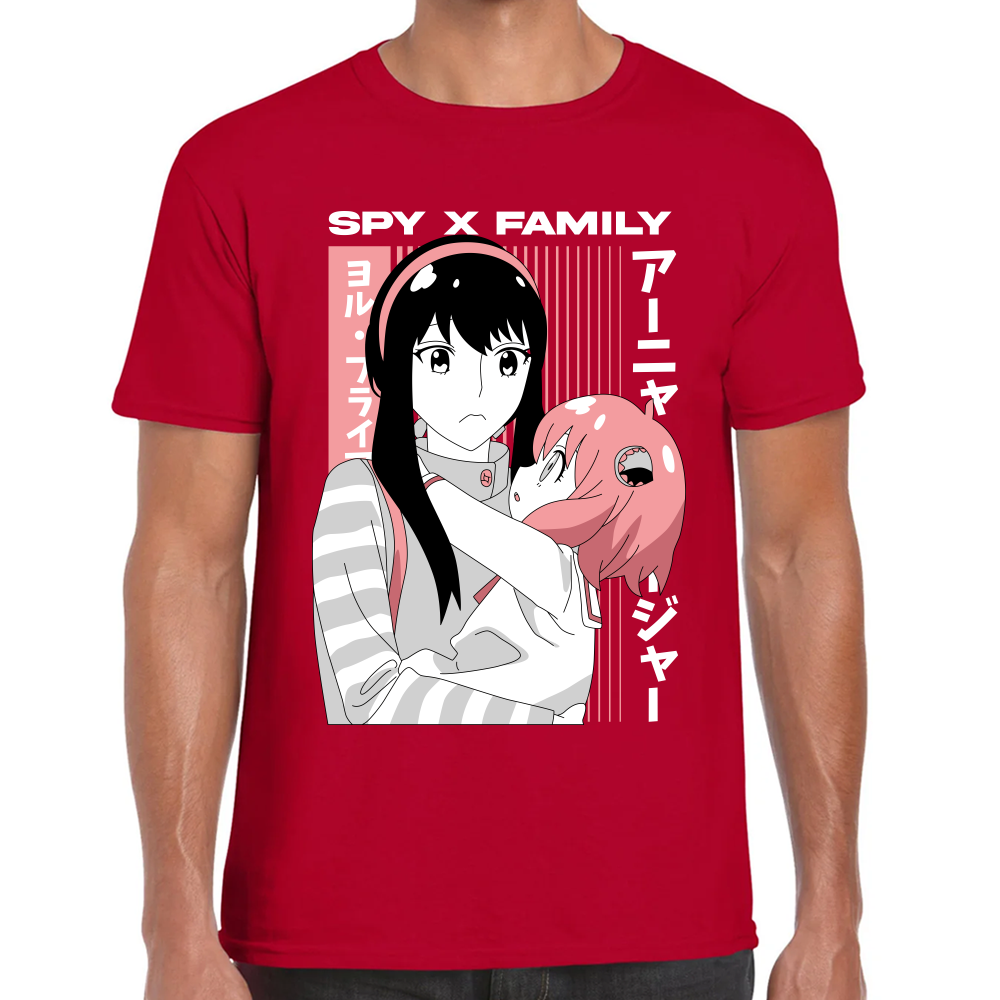 Playera Yor & Anya Spy x Family Algodón Premium #0001681