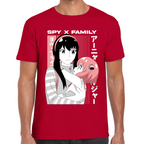 Playera Yor & Anya Spy x Family Algodón Premium #0001681