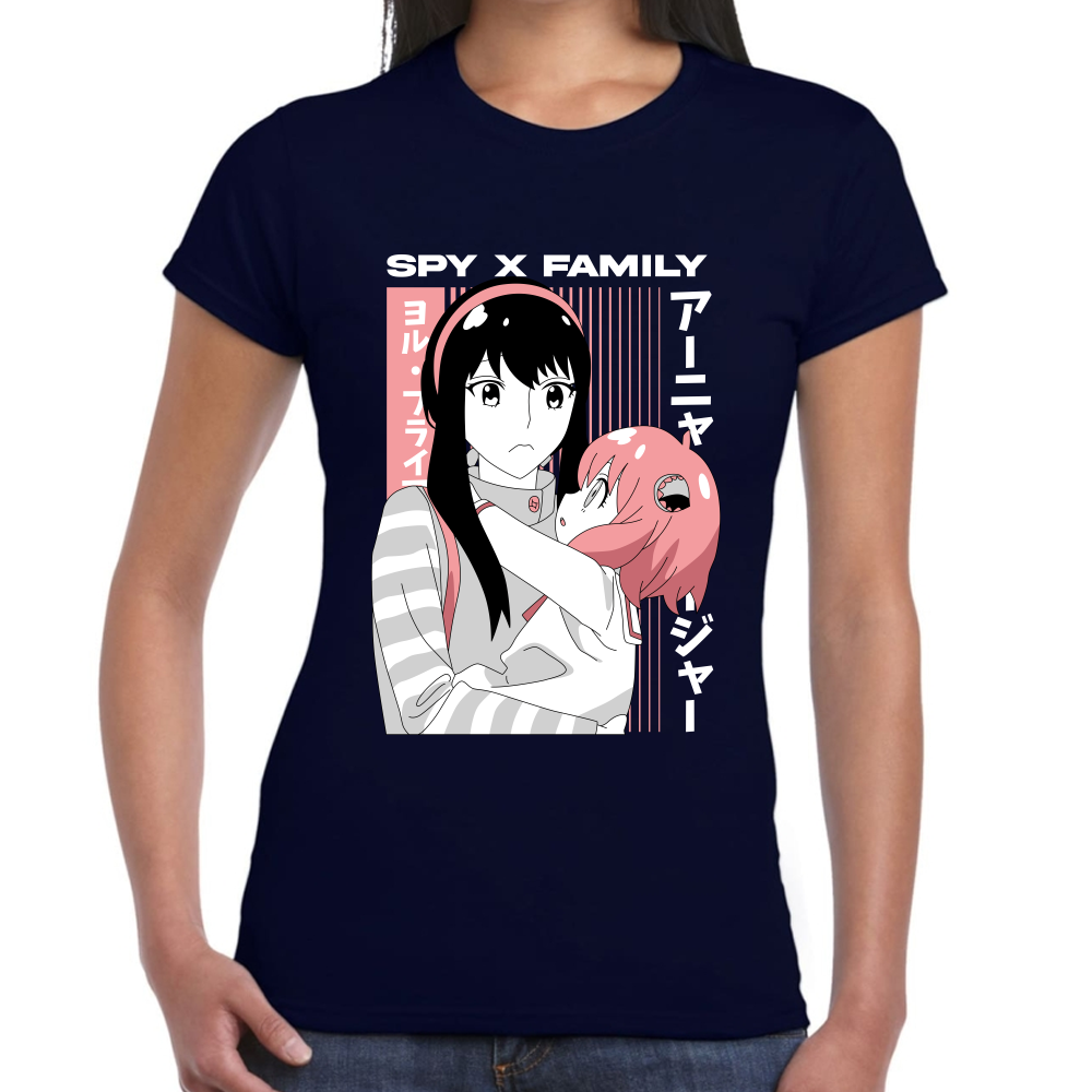 Playera Yor & Anya Spy x Family Algodón Premium #0001681