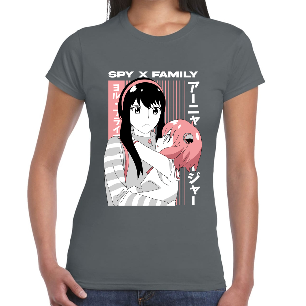 Playera Yor & Anya Spy x Family Algodón Premium #0001681