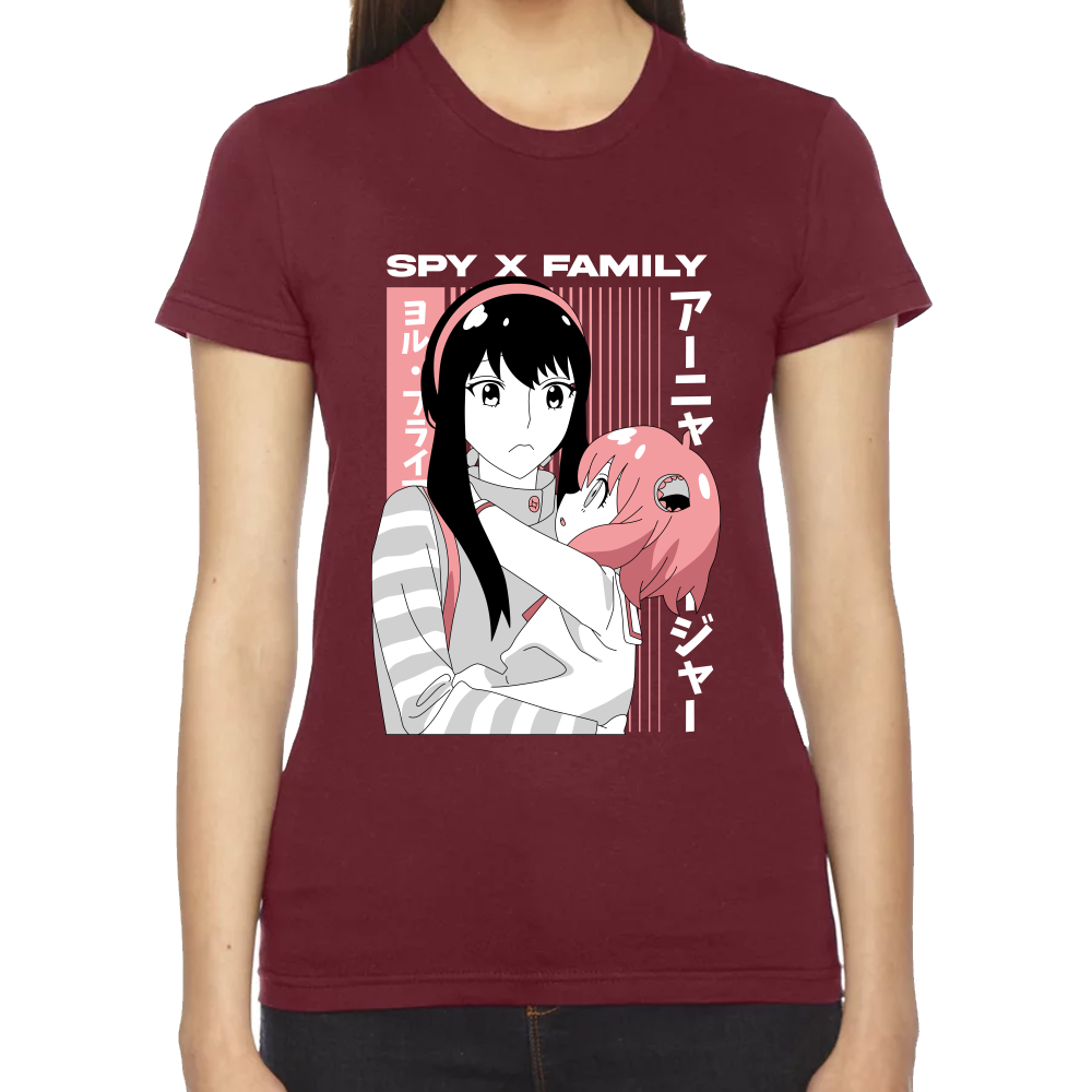 Playera Yor & Anya Spy x Family Algodón Premium #0001681