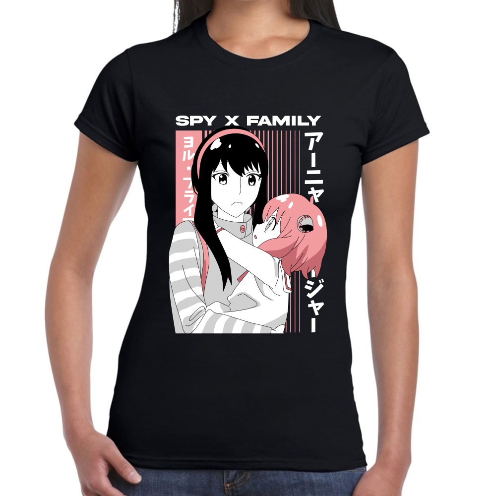 Playera Yor & Anya Spy x Family Algodón Premium #0001681