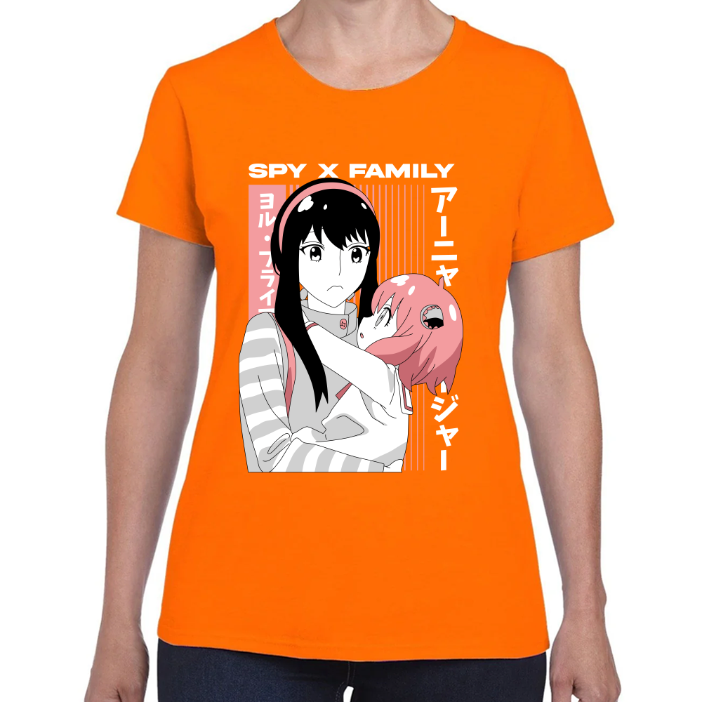 Playera Yor & Anya Spy x Family Algodón Premium #0001681