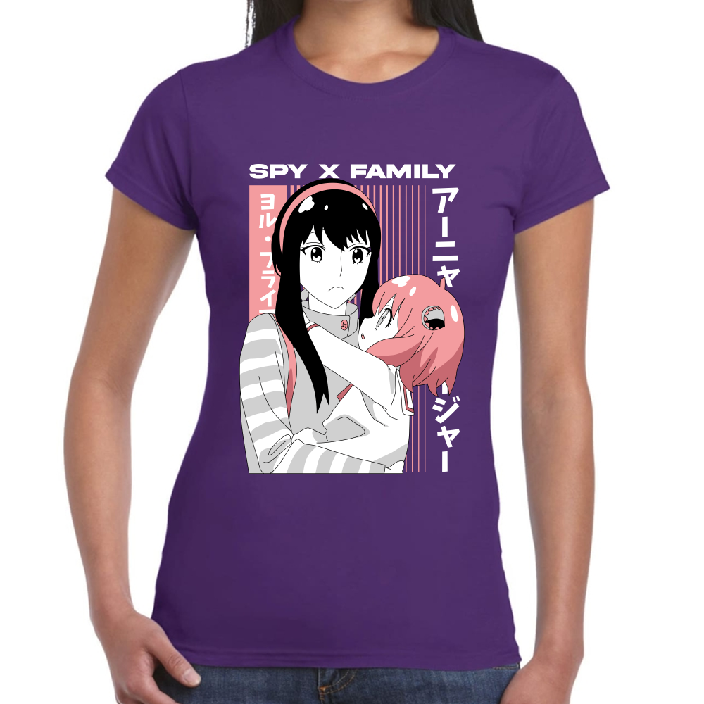 Playera Yor & Anya Spy x Family Algodón Premium #0001681