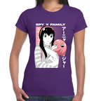 Playera Yor & Anya Spy x Family Algodón Premium #0001681