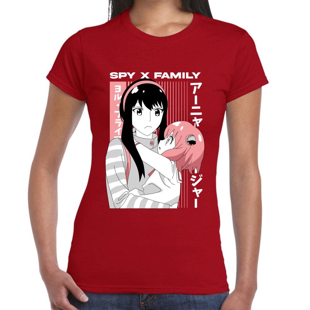 Playera Yor & Anya Spy x Family Algodón Premium #0001681